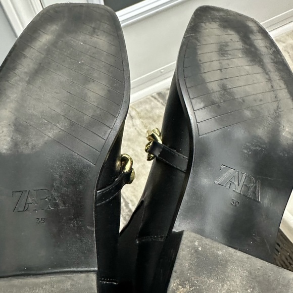 Zara gold chain boots size 39 - Picture 6 of 7